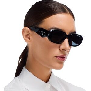 Prada Black Sunglasses and Carrying Case